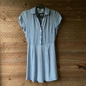 Like New! Reformation Gingham  mini Dress size 4